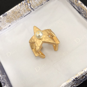 Dior Gold Star Sea Garden Rings 