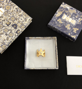Essenceofluxury Womens Jewelry Dior Gold Star Sea Garden Rings A39PP180 AA198660