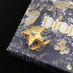Essenceofluxury Womens Jewelry Dior Gold Star Sea Garden Rings A39PP180 AA198660