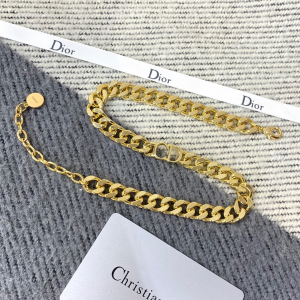 Dior Danseuse Etoile Chain Choker Gold 