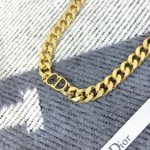 Essenceofluxury Womens Jewelry Dior Danseuse Etoile Chain Choker in Gold A205PP280 AA198886