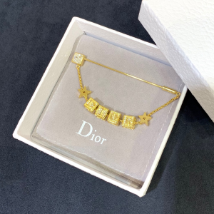 Dior Lucky Dice Brooch Crystals 