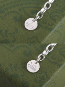 Essenceofluxury Womens Jewelry Gucci Sterling Silver Pendant Necklace A205PP380 AA198891