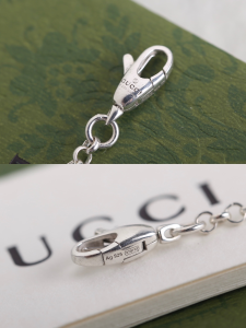 Essenceofluxury Womens Jewelry Gucci Sterling Silver Pendant Necklace A205PP380 AA198891