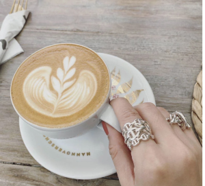 Essenceofluxury Womens Jewelry Hermes Chaine DANCRE Enchainee Rings Silver A205PP380 AA198919