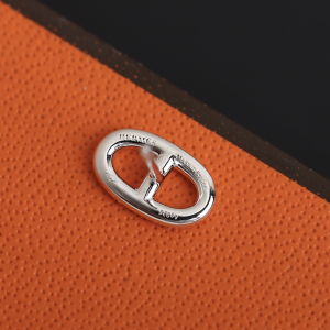 Essenceofluxury Womens Jewelry Hermes Finesse Chaine dAncre Earrings Silver A205PP180 AA198898