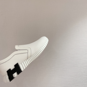 Essenceofluxury Womens Shoes Hermes White Canvas Sneakers 35 To 46 A151PP480 AA198977