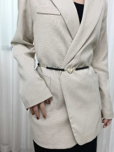 Essenceofluxury Womens Belts Chanel Crystals CC Logo Heart Pearls Belt A62PP280 AA199263