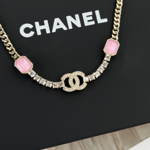 Essenceofluxury Womens Jewelry Chanel Crystals CC Logo Choker Necklaces A62PP280 AA199262