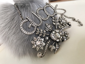 Essenceofluxury Womens Jewelry Gucci Crystals Guccy Pendant Necklaces A152PP280 AA199536