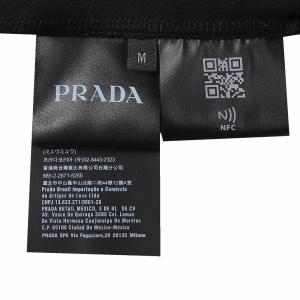 Essenceofluxury Womens Clothing Prada Black Cotton Sweatshirt SML A155PP480 AA199943