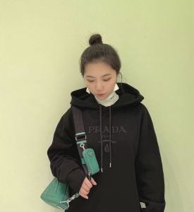 Essenceofluxury Womens Clothing Prada Black Cotton Sweatshirt SML A155PP480 AA199943