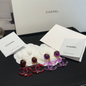Essenceofluxury Womens Jewelry Chanel CC Logo Pendant Earrings AB9027 A152PP180 AA199927