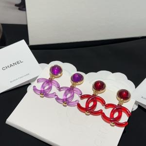 Essenceofluxury Womens Jewelry Chanel CC Logo Pendant Earrings AB9027 A152PP180 AA199927