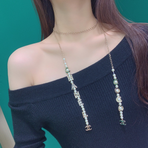 Essenceofluxury Womens Jewelry Chanel Pearls Coco Necklaces A152PP280 AA199925