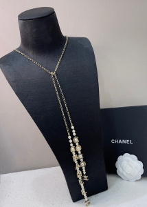 Essenceofluxury Womens Jewelry Chanel Pearls Coco Necklaces A152PP280 AA199925