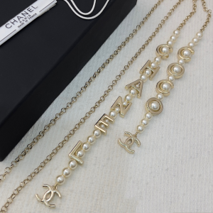 Essenceofluxury Womens Jewelry Chanel Pearls Coco Necklaces A152PP280 AA199925