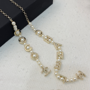 Essenceofluxury Womens Jewelry Chanel Pearls Coco Necklaces A152PP280 AA199925