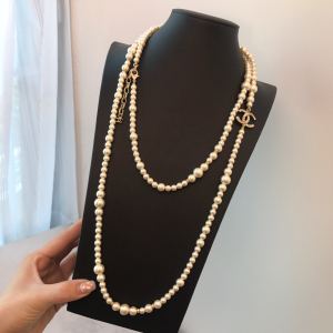 Chanel Vintage Classic Pearls Necklaces 