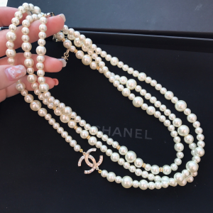 Essenceofluxury Womens Jewelry Chanel Vintage Classic Pearls Necklaces A152PP280 AA199933