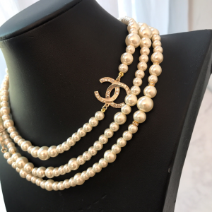 Essenceofluxury Womens Jewelry Chanel Vintage Classic Pearls Necklaces A152PP280 AA199933