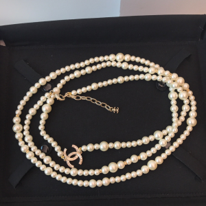 Essenceofluxury Womens Jewelry Chanel Vintage Classic Pearls Necklaces A152PP280 AA199933