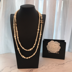 Essenceofluxury Womens Jewelry Chanel Vintage Classic Pearls Necklaces A152PP280 AA199933