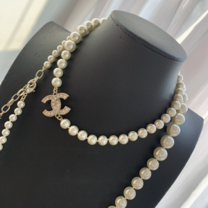 Essenceofluxury Womens Jewelry Chanel Vintage Classic Pearls Necklaces A152PP280 AA199934