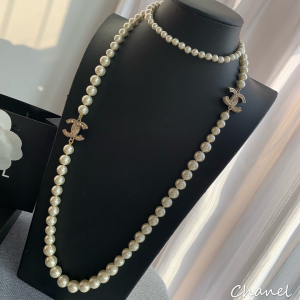 Essenceofluxury Womens Jewelry Chanel Vintage Classic Pearls Necklaces A152PP280 AA199934