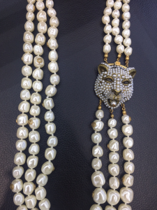 Essenceofluxury Womens Jewelry Gucci Feline Pearls Necklaces A152PP380 AA199932