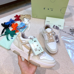 Off White Out of Office Ooo Low Top Sneakers Arrow Beige White Leather 45 Off White Out of Office Ooo Low Top Sneakers Arrow Beige White Leather 45