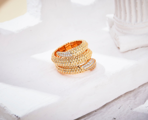 Essenceofluxury Womens Jewelry Bvlgari Serpenti Viper Diamonds Rings A152PP280 AA200474