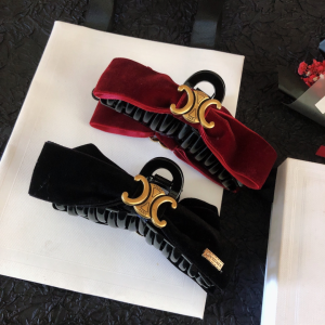 Celine Triomphe Hair Clip 