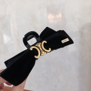 Essenceofluxury Womens Jewelry Celine Triomphe Hair Clip A152PP180 AA200460