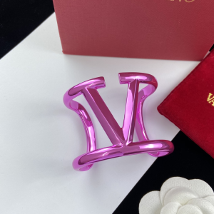Valentino Vlogo Signature Metal Bracelet Purple 