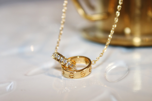 Essenceofluxury Womens Jewelry Cartier Love Diamond Necklaces A62PP280 AA200633