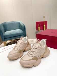 Bally B Cloud Claires Leather Sneakers Pink Bally B Cloud Claires Leather Sneakers Pink