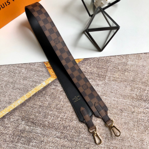 Louis Vuitton Bandouliere Damier Canvas and Black Leater Shoulder Strap Louis Vuitton Bandouliere Damier Canvas and Black Leater Shoulder Strap