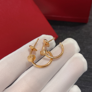 Cartier Juste un Clou Earrings Rose Gold 