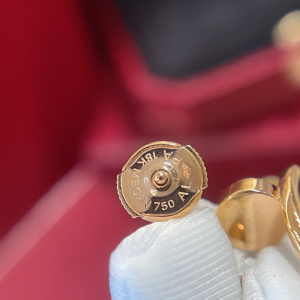 Essenceofluxury Womens Jewelry Cartier Juste un Clou Earrings in Rose Gold A173PP380 AA200863