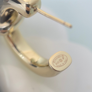 Essenceofluxury Womens Jewelry Chanel CC Logo Lock Earrings A39PP180 AA200924