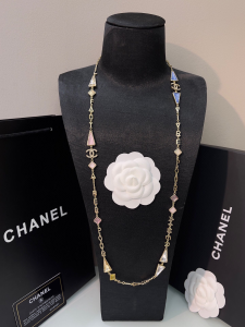 Chanel CC Long Chain Necklaces 