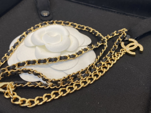 Essenceofluxury Womens Jewelry Chanel Chain and Leather Pendant Necklaces A39PP280 AA200928