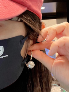 Essenceofluxury Womens Jewelry Chanel Crystals CC Logo Pearl Earrings A39PP180 AA200921