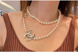Essenceofluxury Womens Jewelry Chanel Crystals CC Pearls Necklaces A39PP280 AA200927