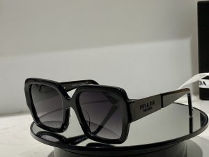 Prada Luxury Eyewear Sunglasses SPR21X Black 