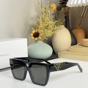 Prada Luxury Eyewear Sunglasses SPR28Y Black 