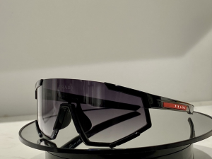 Prada Luxury Eyewear Sunglasses SPS04W Black 