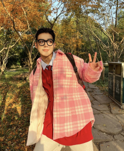 Essenceofluxury Womens Clothing Miu Miu Check Plaid Down Jacket Pink SML A155PP880 AA201575