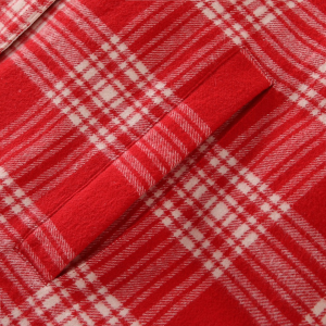 Essenceofluxury Womens Clothing Miu Miu Check Plaid Down Jacket Red SML A155PP880 AA201576